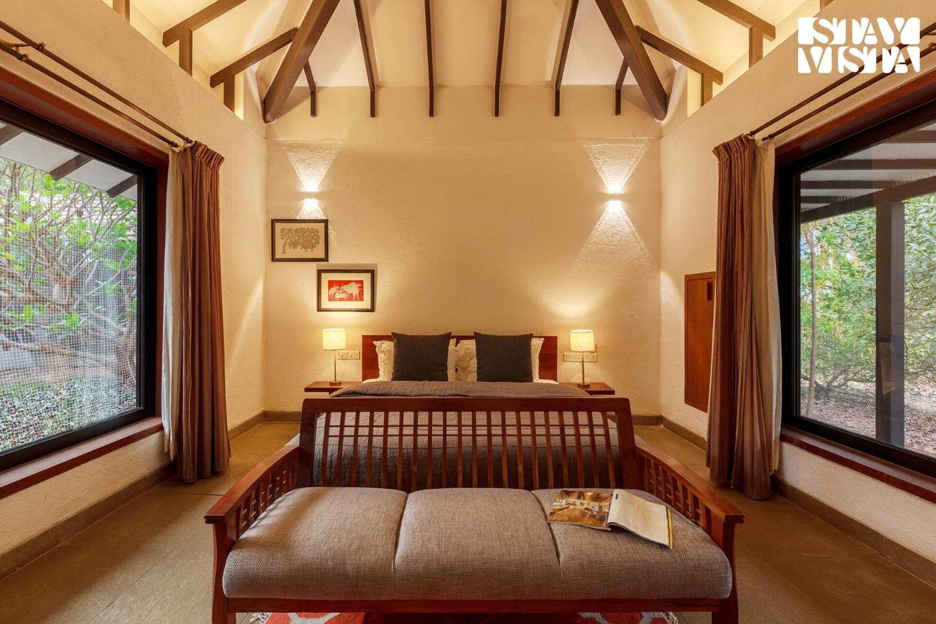 Wander Beyond By Stayvista - Featuring A Bali-Themed Abode And A Refreshing Swimming Pool 阿里巴格 外观 照片